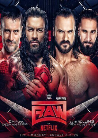 WWE Monday Night Raw 28th April (2025) English